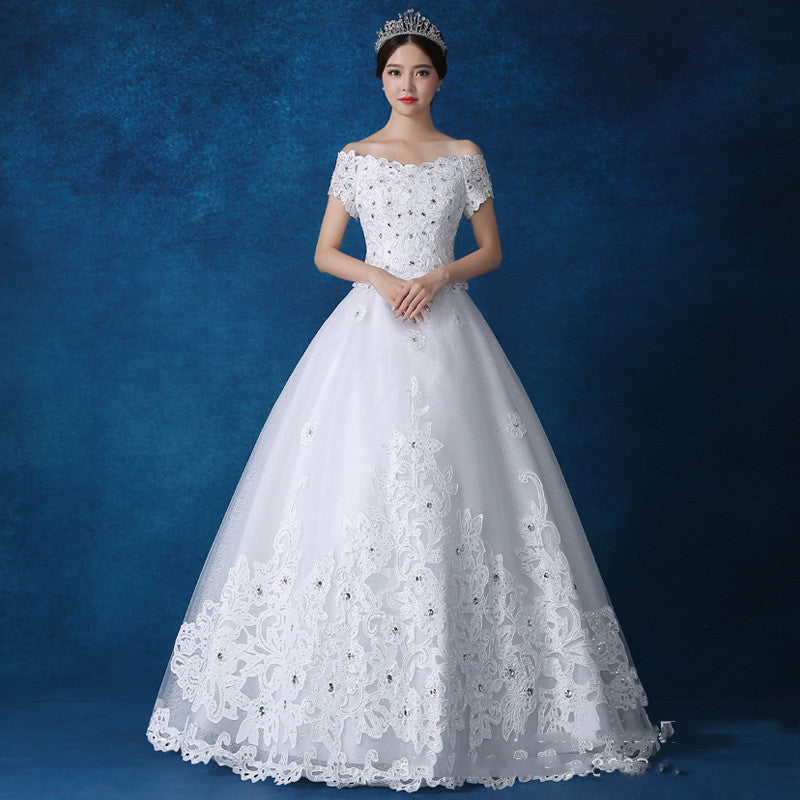 High-end One-shoulder Wedding Dresses
