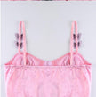 Hook Buckle Vest Butterfly Chapter Satin Chest Camisole Women