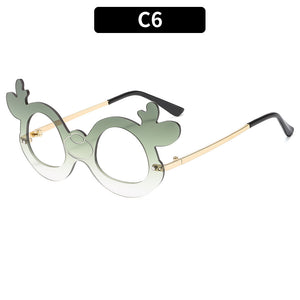 Personalized Holiday Party Fancy Dress Party Decoration Deer Glasses