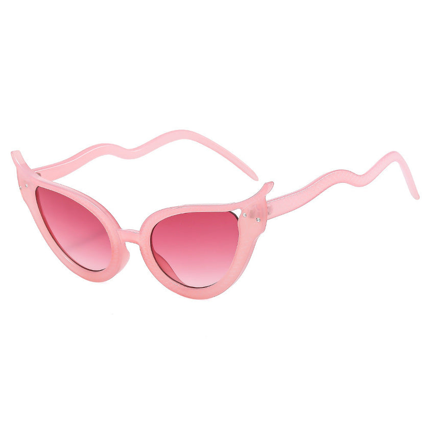 Personalized Sunglasses Funny Hot Girl Snake-shaped Women