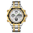 Men's Calendar Alloy Sports Multi-function Watch
