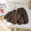 Sports Zipper Coat Children's Two-piece Suit