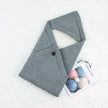 Cute Anti-kick Sleeping Bag With Sandwich And Velvet Knitted
