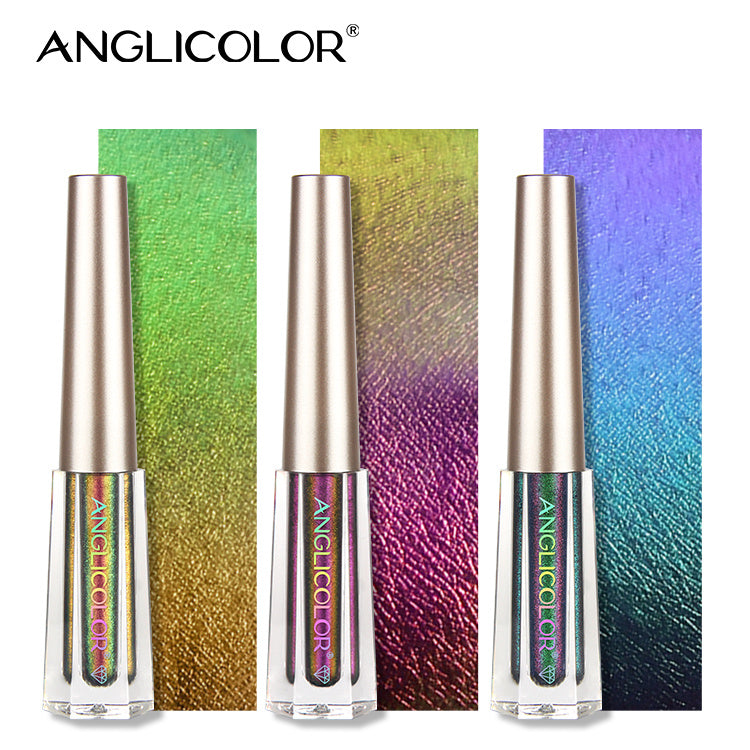 Waterproof And Sweatproof Chameleon Liquid Eyeshadow Christmas Glitter Liquid Eyeshadow Multi Color Eyeshadow