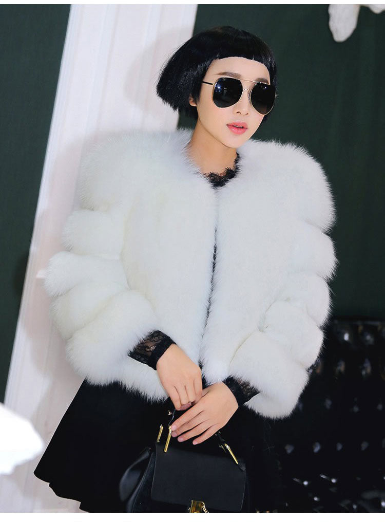 Anti-fox fur coat Alpscommerce