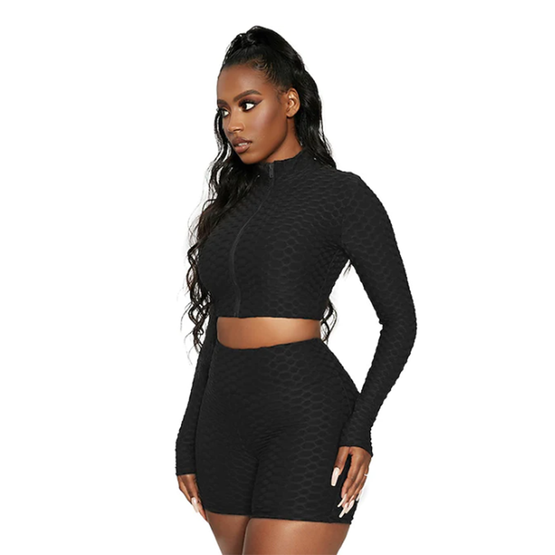 Women's Tracksuit Yoga Fitness Suit Activewear Set
