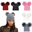 Fashion Women's Double   Woolen Hat