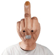 Despise The Vertical Middle Finger Mask Halloween Spoof Mask Bar DJ Spoof Mask