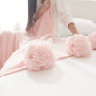 Ball carpet cotton knit blanket