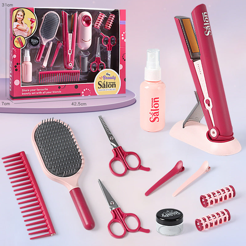 Children Play House Hair Salon Suit Toys