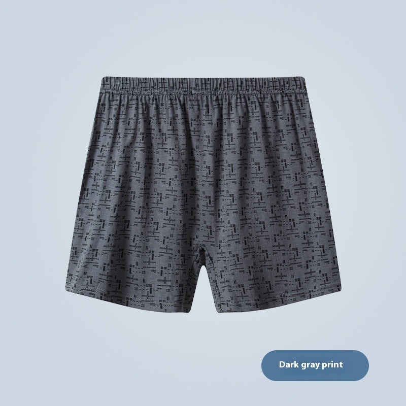 Middle-aged And Elderly Underwear Men's Cotton Boxer