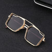 Vintage Steampunk Sunglasses Metal Hollow-out For Men