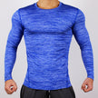 Long-sleeved fitness clothes tights basketball T-shirt