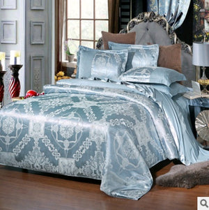 Luxury Bedding Satin Jacquard Modal Cotton Tencel Set