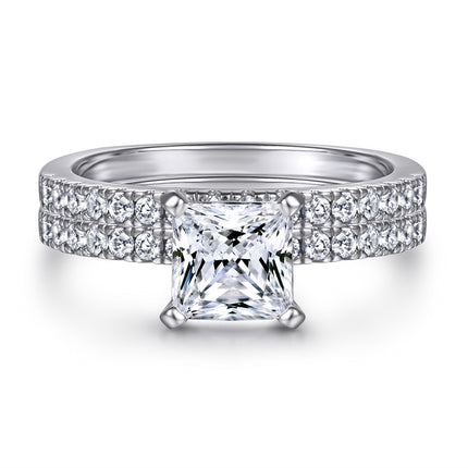 925 Sterling Silver Ring For Women Combination Sets