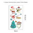 Children's Christmas Luminous Tattoo Face Pasters