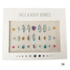 Temporary Facial Rhinestone Tattoo Stickers