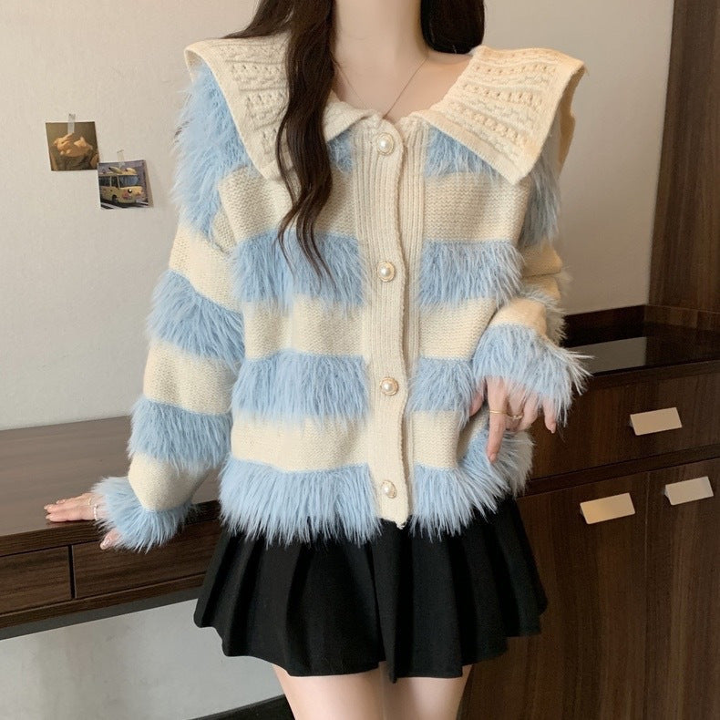 Sweater Coat For Women Autumn And Winter Mink Fur