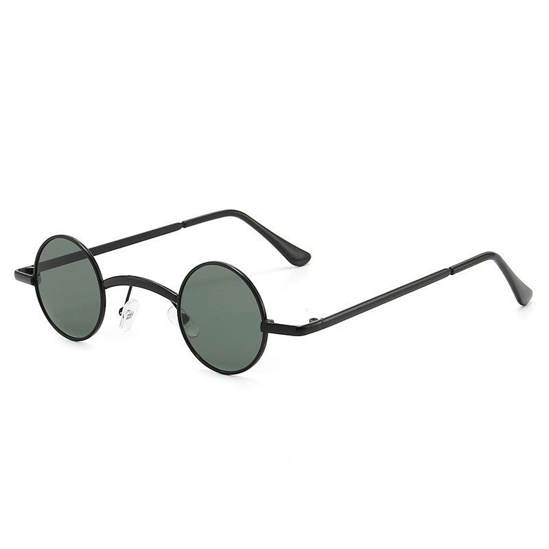 Men And Women Fashion Retro Small Round Frame Sunglasses