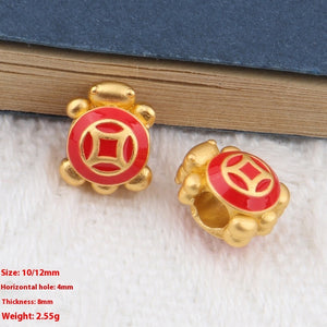 Double-sided Small Water Turtle Ingot Bracelet Hairband Jewelry Accessories