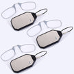Portable Mini Reading Glasses Keychain Clip Nose