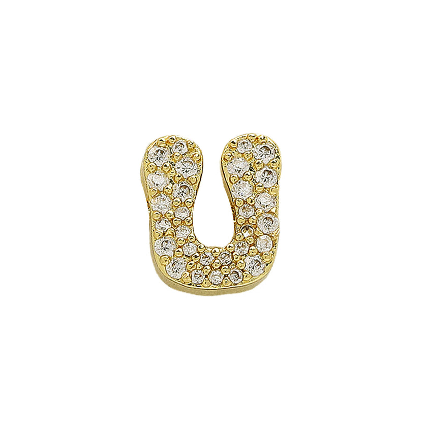 DIY Name Bracelet Necklace 26 English Letters Pendant Parts