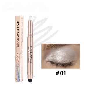 Crouching Silkworm Women's High-gloss Pearlescent Eye Shadow Stick