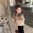 Mori Style Girls' Fleece-lined Coat Baby Girl
