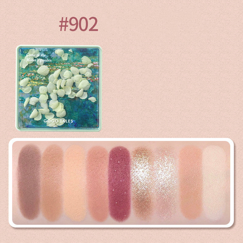 Fashion Simple Matte Pearl Glitter Eyeshadow Palette