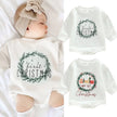 Onesie Jumpsuit Spring And Autumn Newborn Daily Wear Pajamas