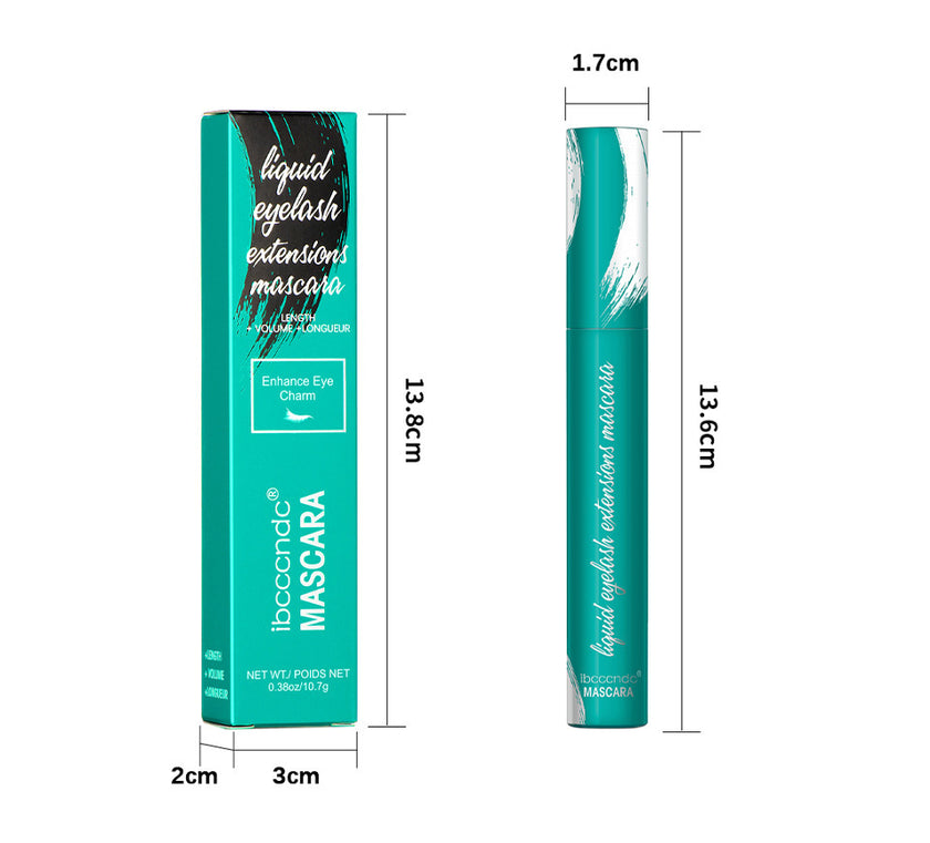 Waterproof Sweat-proof Curly Long Not Smudge Green Tube Mascara