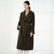 Solid Suli Sheep Camel Coat Women