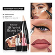 3 PCs Lipstick Lip Liner Eyeliner Highlight Contour Stick Suit 5D Face Makeup Set Suit