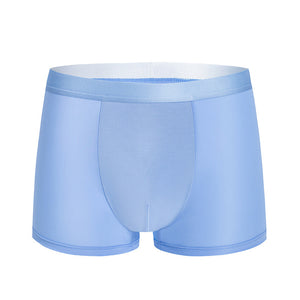 Men's Fashion Casual Ice Silk Seamless One Piece Breathable Underwear