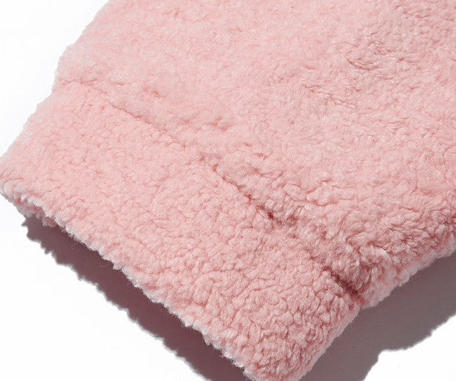 Lamb Wool Thickened Coat For Men And Women