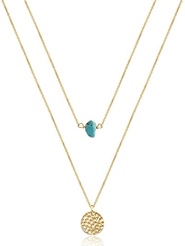 Men's Retro Fashion Stacked Necklace