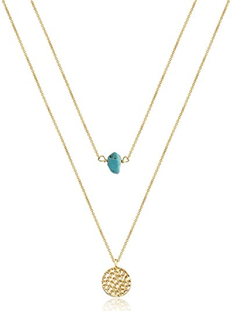 Men's Retro Fashion Stacked Necklace