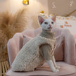 Super Cute Plush Cat Clothes Lambswool Buckle Vest