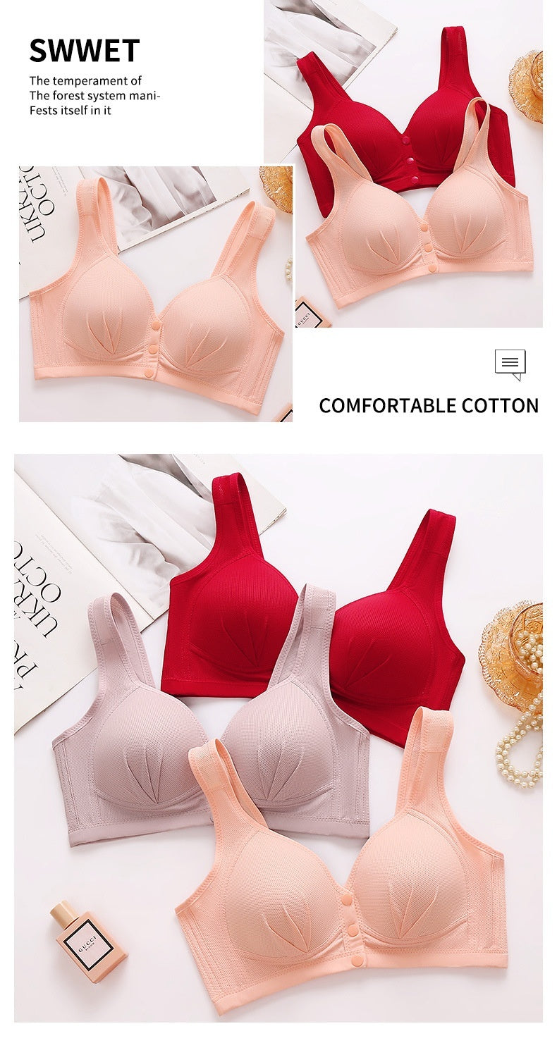 Nursing Mother Beauty Back Thin Underwear Comfortable And Breathable Adjustable Mother Bra