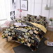 Household Fashion Simple Digital Printing Bedding Three-piece Set