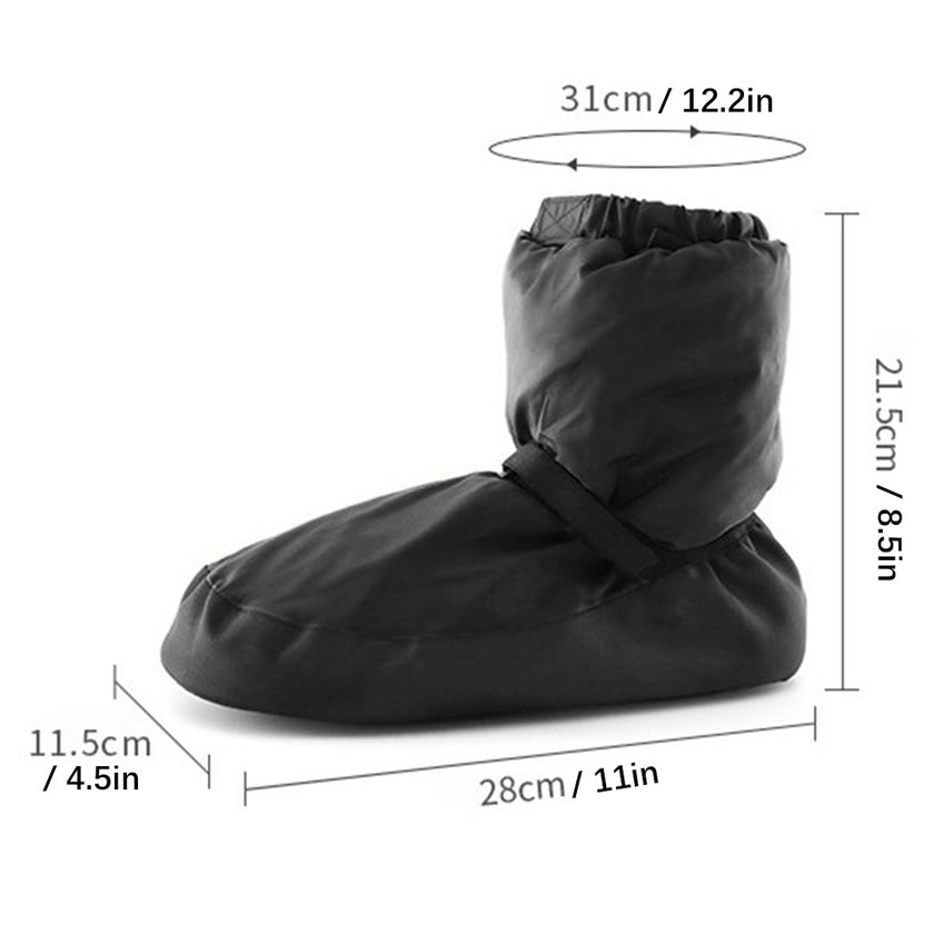 Ballet Warm Up Booties Ballerina Women Girls Winter Boots Ballet Shoes Dance Shoes for Adult Big Kids