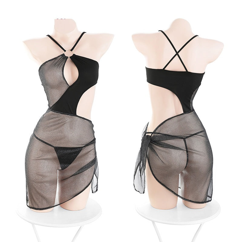 Irregular Style Gauze Skirt Underwear Uniform Women