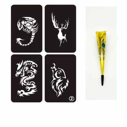 Tattoo template tattoo cream