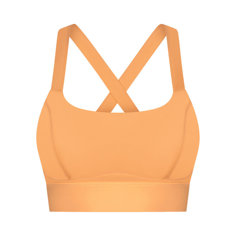 Nude Feel High Elastic Breast Holding Sports Bra Bra