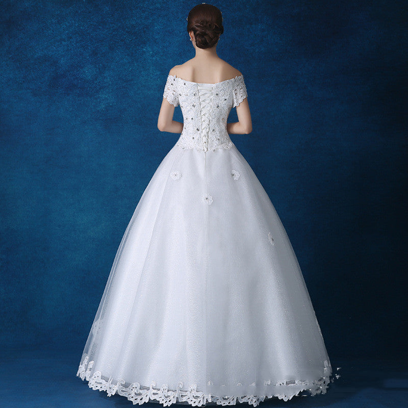 High-end One-shoulder Wedding Dresses