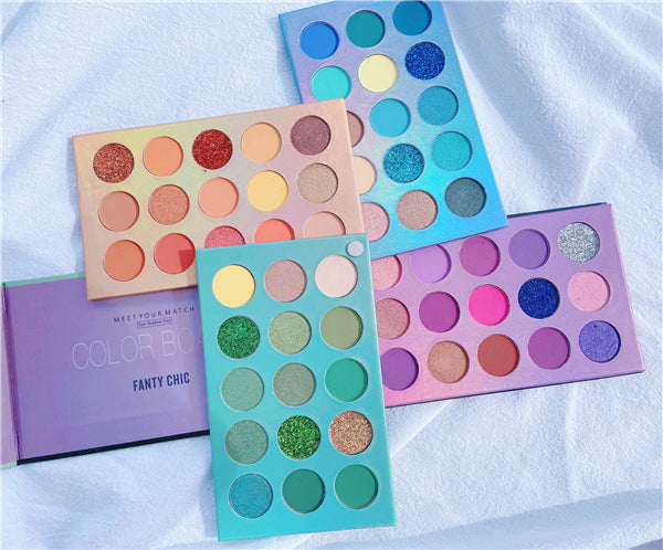 Rotating Eyeshadow Palette For European And American Makeup Artists