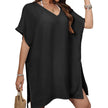 Women's Beach Bikini Blouse V-neck Dress