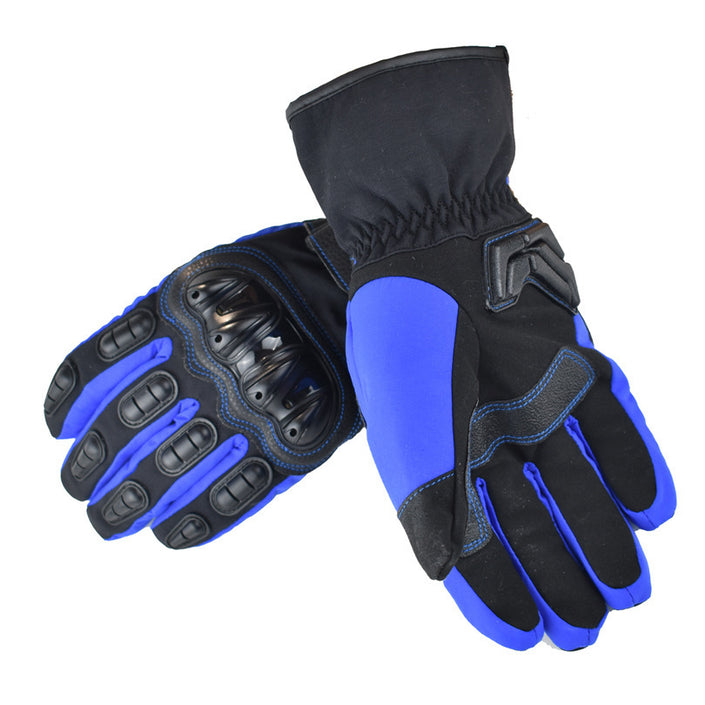 Motorcycle waterproof gloves keep warm in winter
