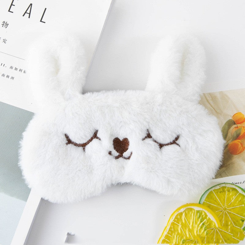 Cartoon Cute Plush Sleeping Eye Mask