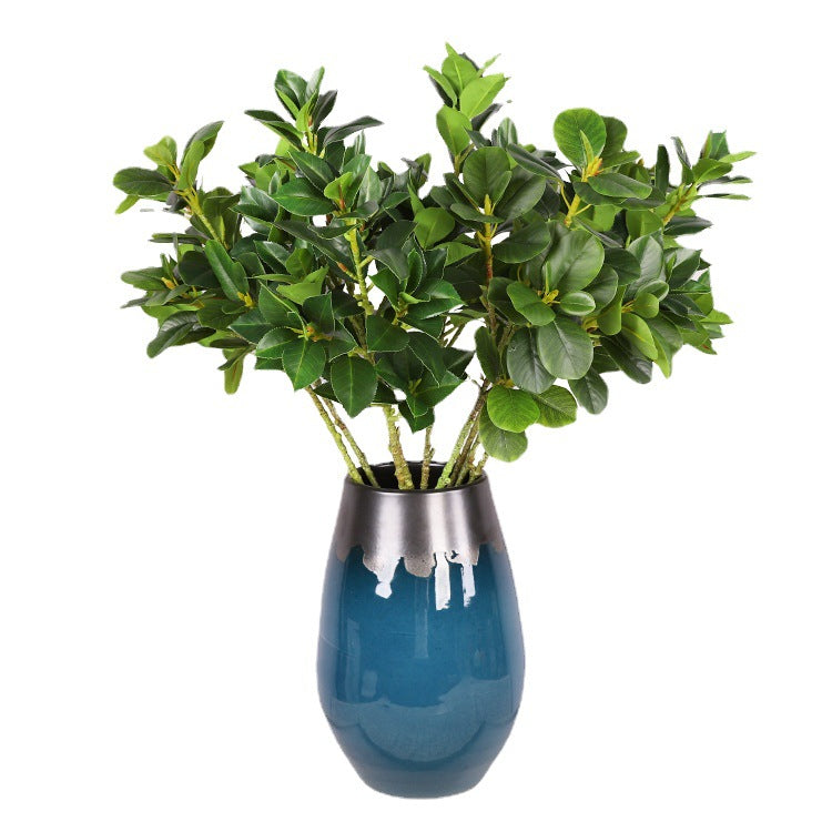 Single Ivy Tree Bark Artificial Camellia Home Interior Decoration Simulated Leaves Props Photography